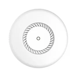 Mikrotik cAP ac RBcAPGi-5acD2nD - Punto de acceso de techo WiFi dual-band 802.11ac 2.4/5 GHz, 2 puertos Gigabit con PoE passthrough, RouterOS, diseño redondo o cuadrado